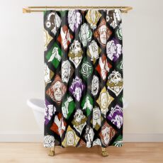 Dead by Daylight Perks Shower Curtain