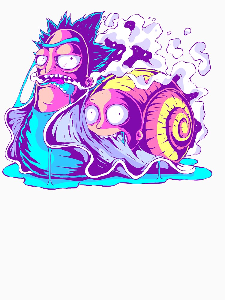 Rick and Morty Multiverse Snail by fernandonunes