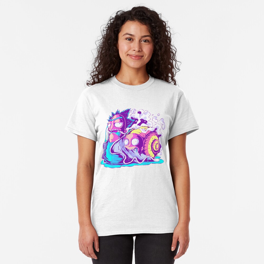 Rick and Morty Multiverse Snail Classic T-Shirt
