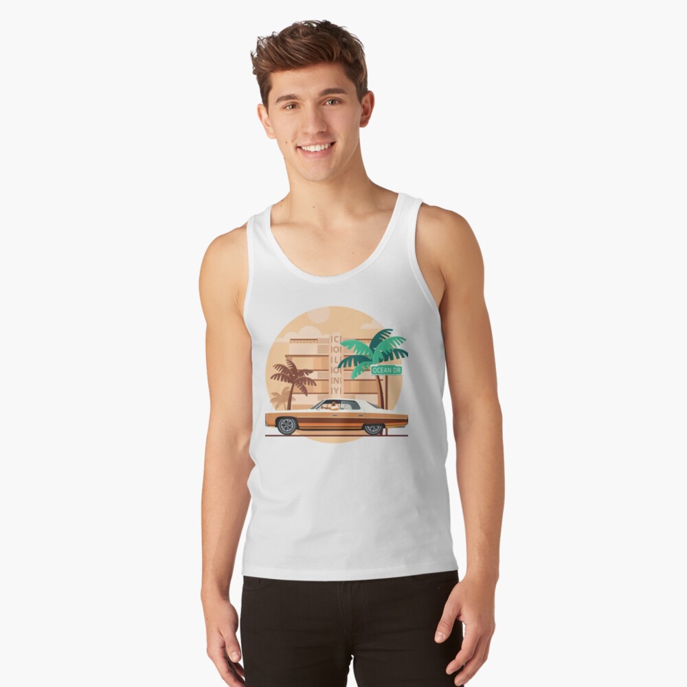 Ocean Drive Man Tank Top