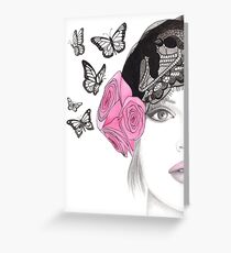 Butterfly Belle Greeting Card