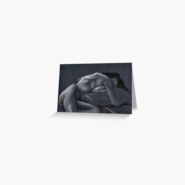 Reclining female nude #2 Greeting Card