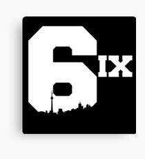 The 6ix Canvas Print