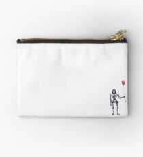 Battlestar Galactica Cylon Centurion with Red Balloon Studio Pouch