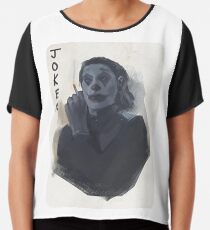 JOKER – Joaquin Phoenix as Arthur Fleck Chiffon Top