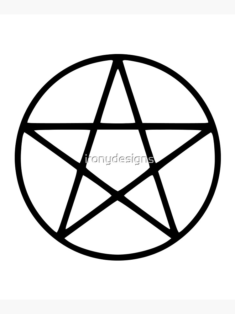 Pentagram Symbol by ironydesigns