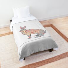 Rabbit Art Comforter
