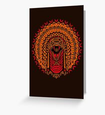 The Chief Greeting Card