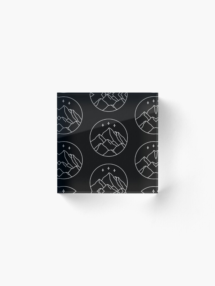 Alternate view of The Night Court (small) Acrylic Block