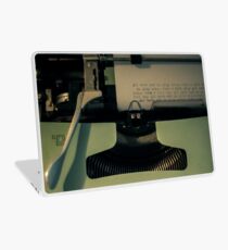 Shining Typewritter Laptop Skin