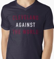 Cleveland Against the World Men's V-Neck T-Shirt