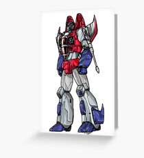 Starscream Greeting Card