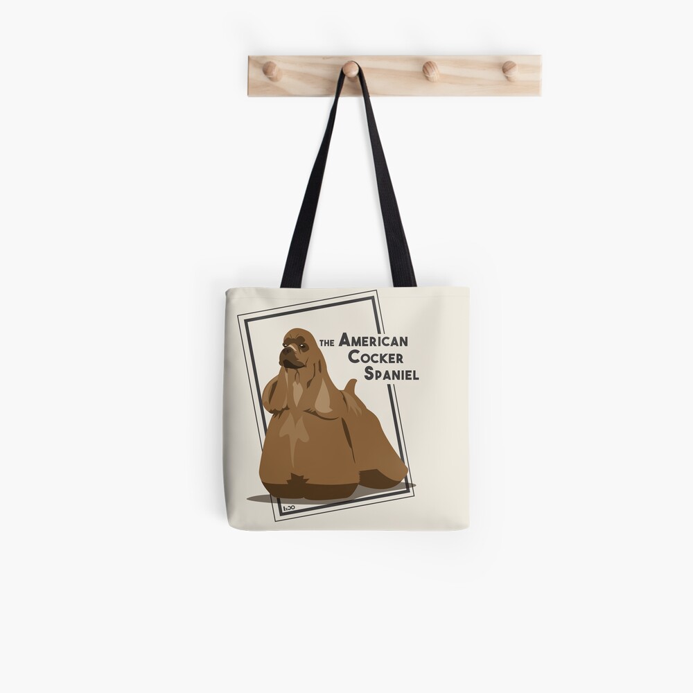 Tote bag « The American Cocker Spaniel by IxCÖ»