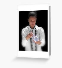 Street Performer Greeting Card