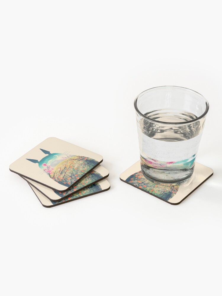 Alternate view of Tonari No Totoro Coasters (Set of 4)