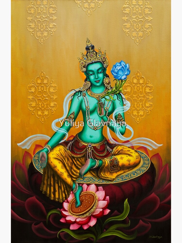 Green Tara by YuliyaGlavnaya