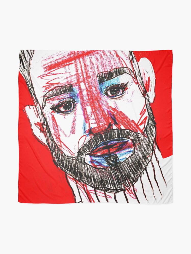 Alternate view of BAANTAL / Hominis / Faces #11 Scarf