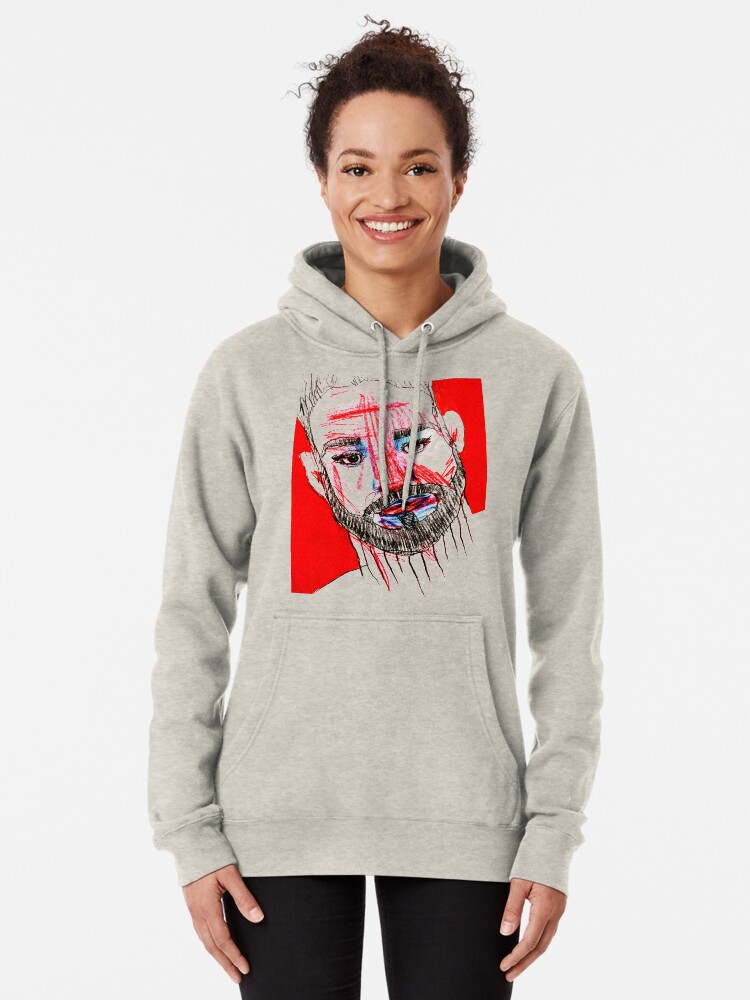 Alternate view of BAANTAL / Hominis / Faces #11 Pullover Hoodie