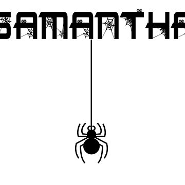 Mochila saco for Sale con la obra «Samantha dulce mujer araña