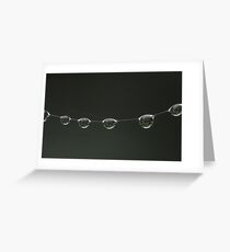 A String of Pearls! Greeting Card