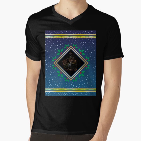 Opening the Box - Blue Fresco V-Neck T-Shirt