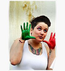 Colouful Opiet Poster