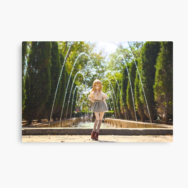 In the park · Coco Canvas Print