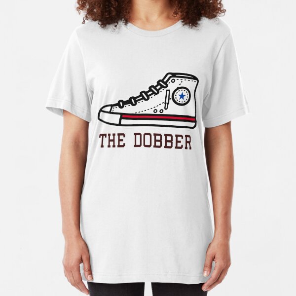 "The Dobber" Bob Lanier Size 22 Shoe Slim Fit T-Shirt