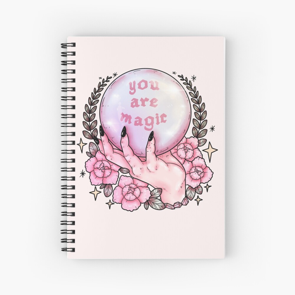 You Are Magic *pink* Spiral Notebook