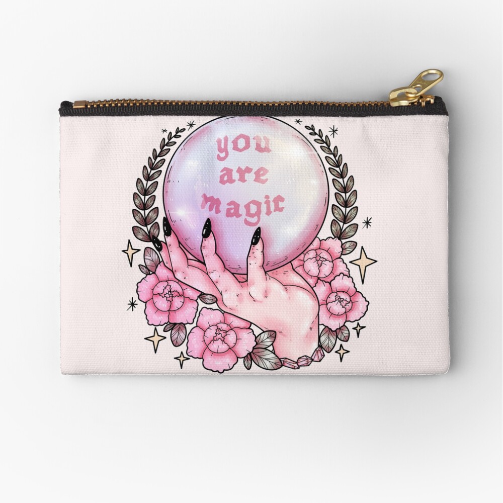 You Are Magic *pink* Zipper Pouch