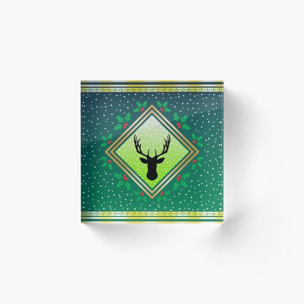 Herne the Hunter - Wildwood Green Fresco Acrylic Block