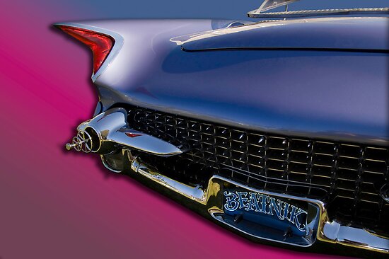 1955 Ford Beatnik Bubbletop Custom Posters By Timothy Meissen