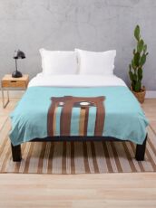 Burj Al Sahwa Throw Blanket