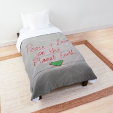 Peace and Love Comforter