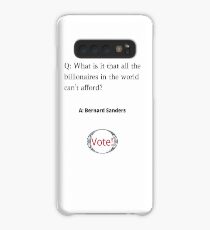 Bernie Sanders scares billionaires! They can't buy him. Case/Skin for Samsung Galaxy