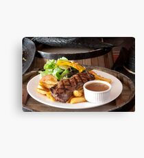 Rump Steak Canvas Print