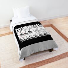 Missing Poster: Manual Gearboxes Comforter