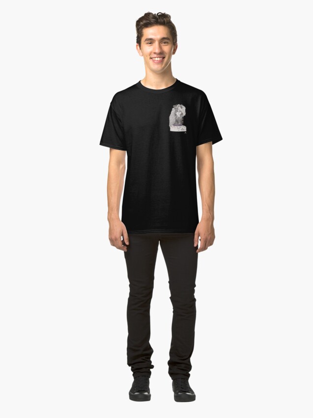 Vista alternativa de Camiseta clásica Caballo