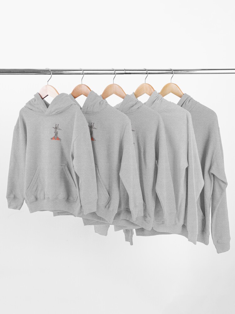 Vista alternativa de Sudadera con capucha para niños Cebra