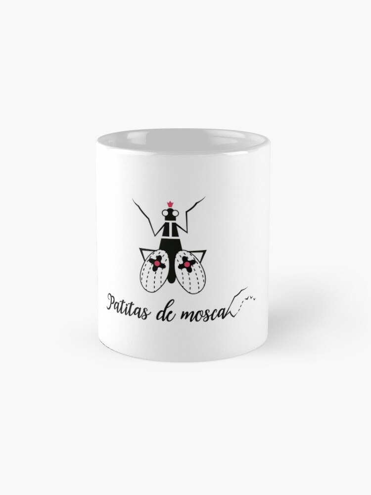 Vista alternativa de Taza PATITAS DE MOSCA LOGO