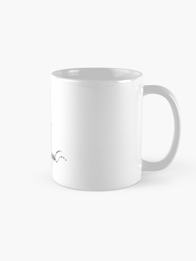 Vista alternativa de Taza PATITAS DE MOSCA LOGO