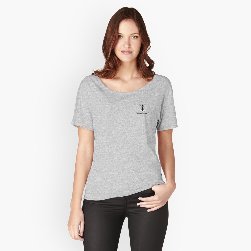 PATITAS DE MOSCA LOGO Camiseta ancha