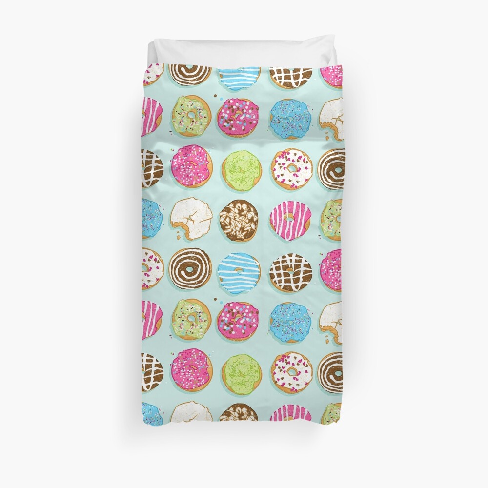 "Sweet donuts" Duvet Cover by Chuvardina Redbubble