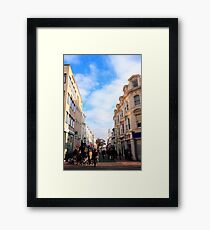 Duke street Framed Print
