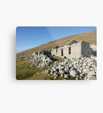 Old deserted house in Port Metal Print