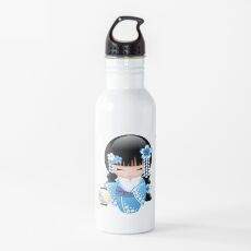 Winter Kokeshi Doll V2 Water Bottle