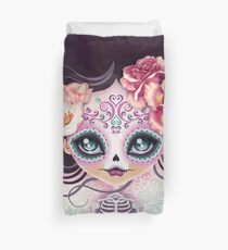 Camila Huesitos - Sugar Skull Duvet Cover