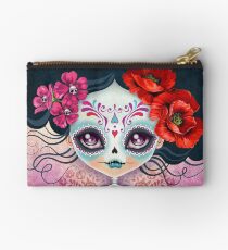 Amelia Calavera - Sugar Skull Zipper Pouch