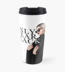 I Only wear black Travel Mug