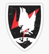 NJG 1 Nachtjaeger - Grunge Style Sticker